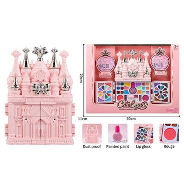 55Pcs Realistic Castle Cosmetic Set